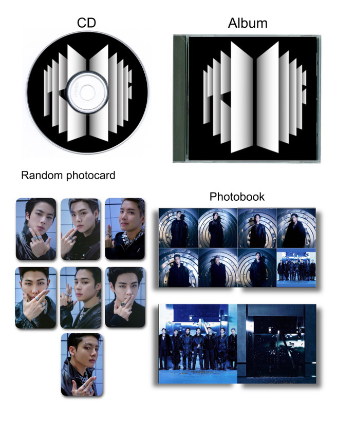 آلبوم jewel case پروف بی تی اس